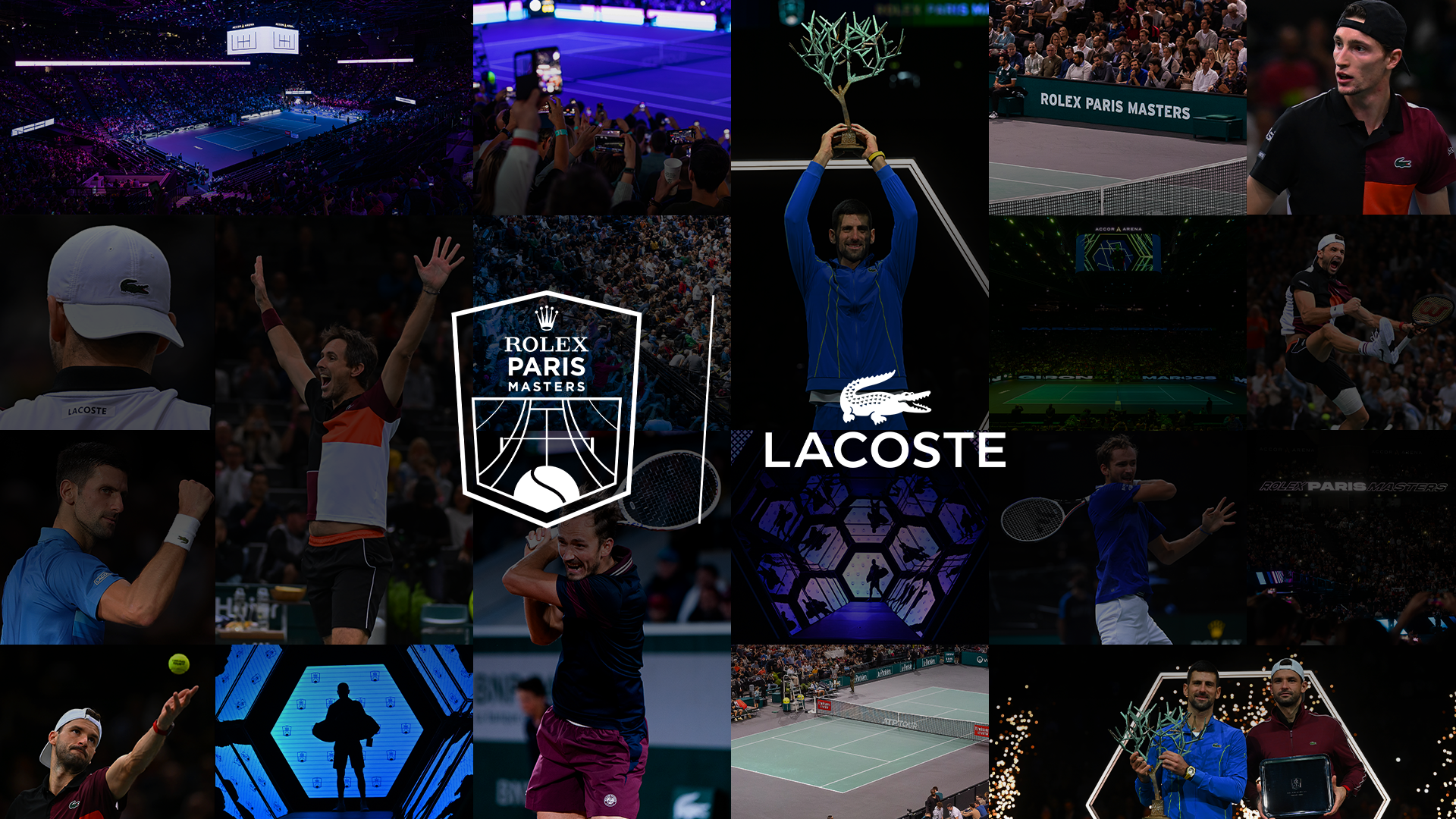 LACOSTE X ROLEX PARIS MASTERS