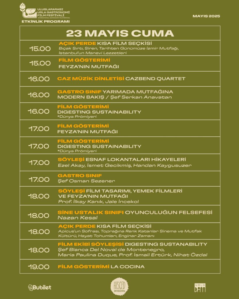 Festival 1.gün Programı