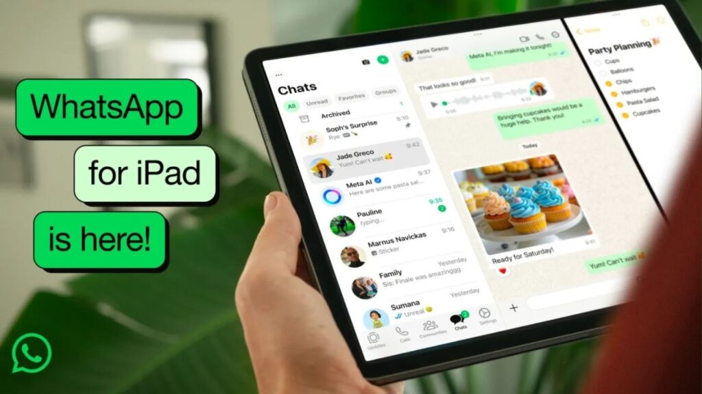 whatsapp ipad